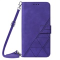 Samsung Galaxy S22 Ultra 5G Etui-Portfel Seria Line - Fiolet