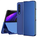 Zamykane Etui Luxury Mirror View do Samsung Galaxy Z Fold3 5G - Błękit