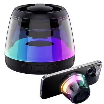 M2 Mini magnetyczny głośnik Bluetooth z podświetleniem RGB - czarny