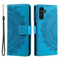 Etui z Portfelem z Serii Mandala do Samsung Galaxy A34 5G - Błękit