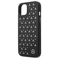 Etui Mercedes-Benz Stars Pattern - iPhone 13 - Czerń