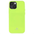 iPhone 13 Mini Pokrowiec TPU Mercury Goospery - Limonkowa Zieleń