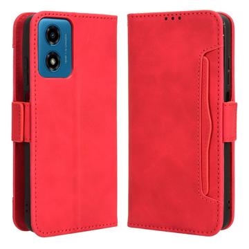 Motorola Moto G24 Power/G04/E14 Etui-Portfel Seria Cardholder - Czerwień