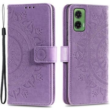 Motorola Moto G35 Etui z Portfelem z Serii Mandala