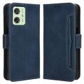 Motorola Moto G54 Etui-Portfel Seria Cardholder - Błękit