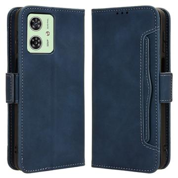 Motorola Moto G54 Etui-Portfel Seria Cardholder - Błękit