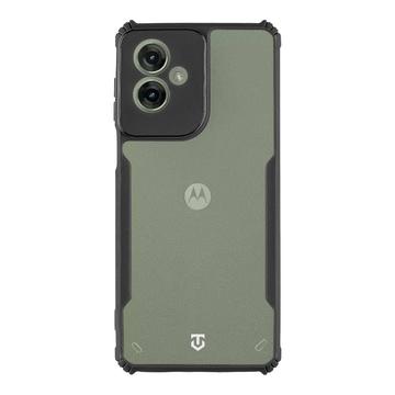 Motorola Moto G55 Tactical Quantum Stealth Etui ze wzmocnionymi narożnikami - przezroczyste / czarne