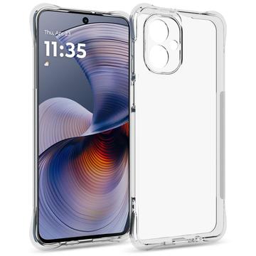 Motorola Moto G55 Tech-Protect Flexair Hybrydowe Etui - Transparentny