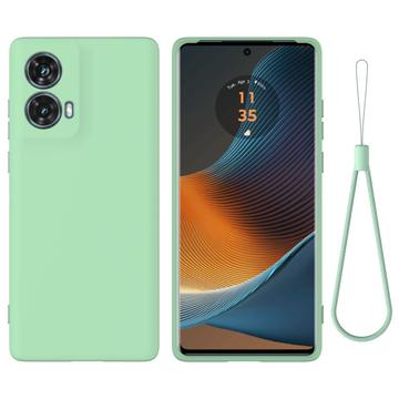 Motorola Moto G85/S50 Neo Etui z Płynnego Silikonu - Zieleń