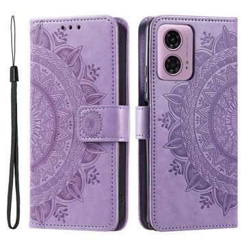 Motorola Moto G85/S50 Neo Etui z Portfelem z Serii Mandala