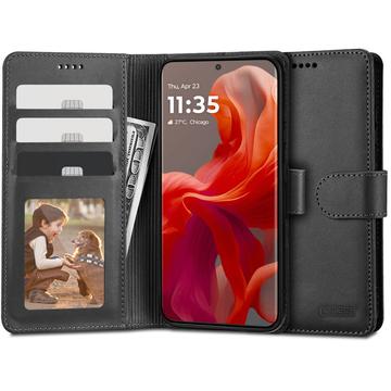 Motorola Moto G85/S50 Neo Tech-Protect Etui na Portfel z magnesem i podstawką - Czarny