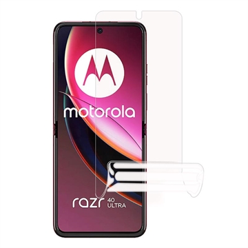 Zabezpieczenie Ekranu z TPU - Motorola Razr 40/40 Ultra - Transparentny