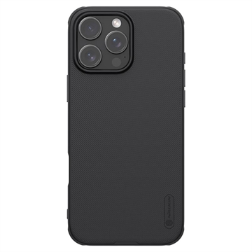 iPhone 16 Pro Hybrydowe Etui Nillkin Super Frosted Shield Pro - Czerń