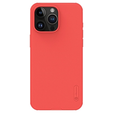 Hybrydowe Etui Nillkin Super Frosted Shield Pro do iPhone 15 Pro Max - Czerwień