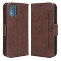 Nokia C02 Etui-Portfel Seria Cardholder - Brąz