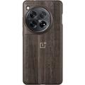 OnePlus 12 Walnut Texture Bumper Case 5431101524 - brązowy