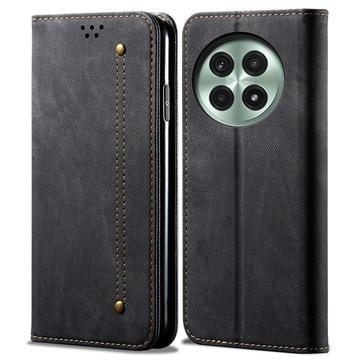 OnePlus 13 Retro Etui-Portfel Zamykane na Magnes - Czarne