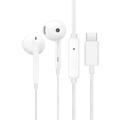 Przewodowe słuchawki OnePlus Half In-Ear Digital Type-C Earphones - białe