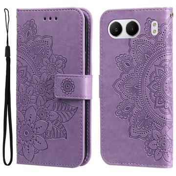 OnePlus Nord 4 Etui z Portfelem z Serii Mandala - Fiolet