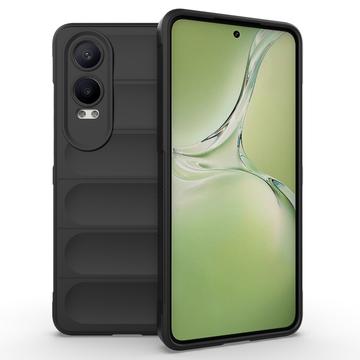 OnePlus Nord CE4 Lite/Oppo K12x Etui z TPU Rugged - Czerń