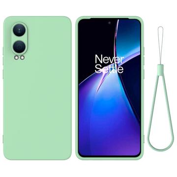 OnePlus Nord CE4 Lite/Oppo K12x Etui z Płynnego Silikonu - Zieleń