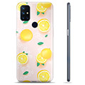 Etui TPU - OnePlus Nord N10 5G - Wzór Cytryny