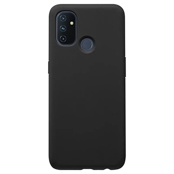 OnePlus Nord N100 Matowy Pokrowiec TPU Anti-Fingerprint - Czarne