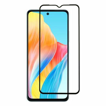 Osłona na Cały Wyświetlacz z Hartowanego Szkła Oppo A58 4G - Czarna Krawędź