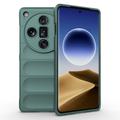 Oppo Find X7 Ultra Etui z TPU Seria Rugged - Zieleń