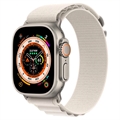 Apple Watch Ultra/8/SE (2022)/7/SE/6/5/4 Opaska Alpine MQE73ZM/A - 49mm, 45mm, 44mm - L (Otwarte Opakowanie A) - Księżycowa Poświata