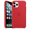 Silikonowy Pokrowiec iPhone 11 Pro Apple MWYH2ZM/A - Czerwień