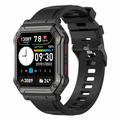 Wodoodporny smartwatch Outdoor Sports IP68 - 1.91" - czarny