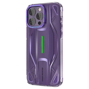 Etui z TPU Kingxbar PQY Supercar do iPhone 14 Pro Max - Fiolet