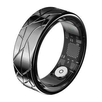 PX02 Crack Design Wielofunkcyjny Smart Ring z funkcją robienia zdjęć - Rozmiar: 18.2mm