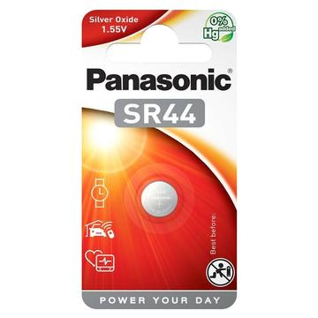 Bateria tlenku srebra Panasonic 357/303 SR44W - 1.55V