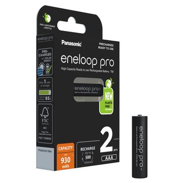 Panasonic Eneloop Pro BK-4HCDE/2BE Akumulatorki AAA 930mAh - 2 szt.