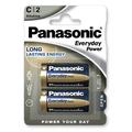 Baterie alkaliczne Panasonic Everyday Power LR14/C - 2 szt.