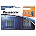 Baterie alkaliczne Panasonic Evolta LR03/AAA - 8 szt.
