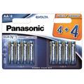 Baterie alkaliczne Panasonic Evolta LR6/AA - 8 szt.