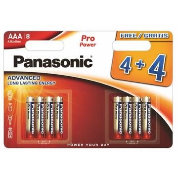 Baterie alkaliczne Panasonic Pro Power LR03/AAA - 8 szt.