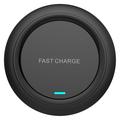 Ładowarka bezprzewodowa Q18 Round Shape 15W Fast Charging Desktop Charging Pad