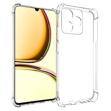 Realme C51/C53/Narzo N53 Wstrząsoodporne Etui z TPU - Przezroczyste