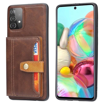 Retro Style Etui z Portfel do Samsung Galaxy A53 5G