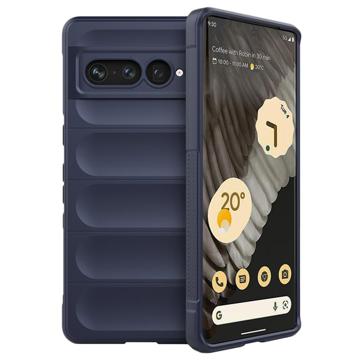 Google Pixel 7 Pro Etui z TPU Seria Rugged - Błękit