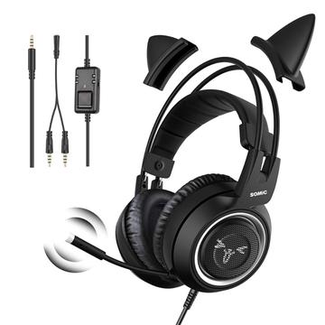 SOMIC G951S E-Sports Gaming Headphone 3.5mm Przewodowy zestaw słuchawkowy nauszny