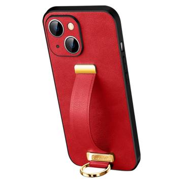 iPhone 14 Plus Hybrydowe Etui z Paskiem na Rękę Sulada Fashion