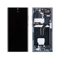 Samsung Galaxy S22 Ultra 5G Panel Przedni i Wyświetlacz LCD GH82-27488D - Zieleń