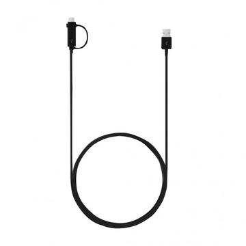 Kabel Samsung Combo EP-DG950DBE - USB-C i MicroUSB - 1.4m - luzem