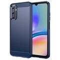 Szczotkowane Etui z TPU do Samsung Galaxy A05s - Włókno Węglowe