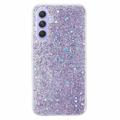 Samsung Galaxy A05s Etui z TPU Glitter Flakes - Fiolet